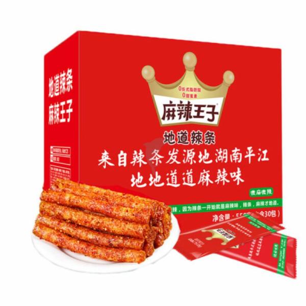 Snacks | [Red box]MALAWANGZI Spicy strip 18g*30 Food Snacks