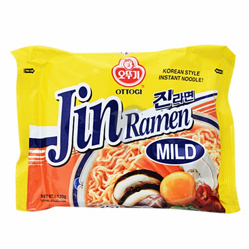 Instant Noodles | OTTOGI Jin Ramen Mild 120G Food Instant Noodles