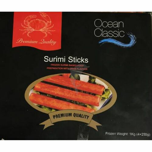 Frozen Food | [1kg] OCEAN Crab Stick 250g*4 Food Frozen Food